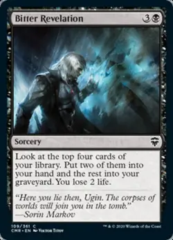 Bitter Revelation -Foil Near Mint MTG Commander Legends - Image 1