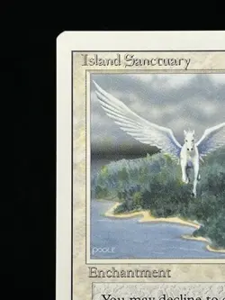ISLAND SANCTUARY Revised Edition 1994 Magic The Gathering (MTG) 🔥MINT🔥Rare🔥 - Image 3