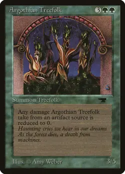 MTG Argothian Treefolk ** Antiquities ** English - Image 1