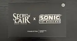 MTG: Secret Lair x Sonic: Friends & Foes Rainbow Foil Edition *BRAND NEW SEALED* - Image 1