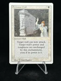 ANIMATE WALL Revised Edition 1994 Magic The Gathering MTG CCG TCG 🔥MINT🔥Rare🔥 - Image 1