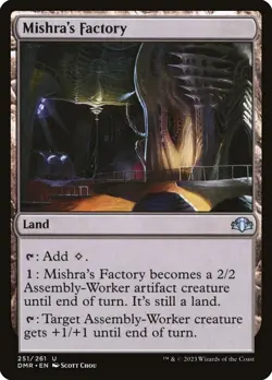 MTG Mishra's Factory ** Dominaria Remastered ** English - Image 1
