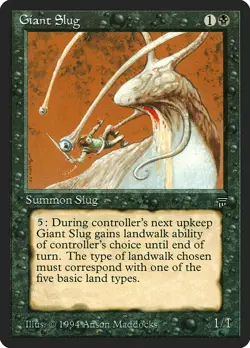 MTG Giant Slug ** Legends ** English - Image 1