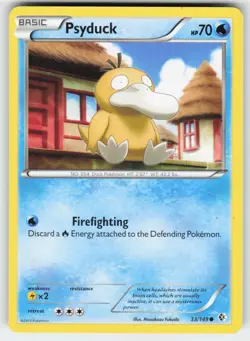 Psyduck 33/149 Common Boundaries Crossed Pokemon Moderately Played - Image 1