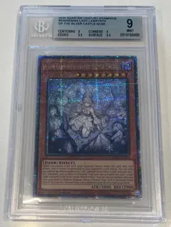 2025 YU-GI-OH! 1st Edition #EN042 Lady Labrynth of the Silver Castle BGS 9 - Image 1