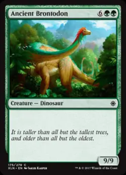 Ancient Brontodon - Near Mint MTG Ixalan - Image 1