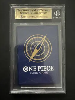 One Piece CCG Dracule Mihawk Illustration Bx. Vol. 4 Promo ST12-003 BGS 10 - Image 2