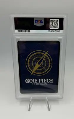 ONE PIECE OP08 MONKEY D. LUFFY 2024 #109 TREASURE RARE PSA 10 - Image 2