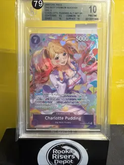 2025 One Piece The Best Vol. 2 Charlotte Pudding Promo Alt Art #PRB02-010 BGS 10 - Image 1
