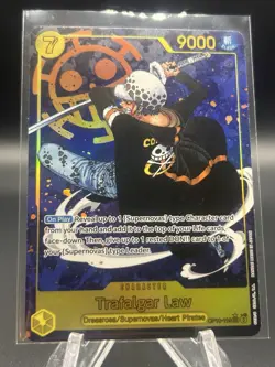 TRAFALGAR LAW - One Piece OP10-119 - AA Alt Art Secret Rare SEC - Royal Blood - Image 1