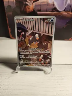 Pokemon TCG Houndour Obsidian Flames Holo Card 204/197 NM Condition - Image 1