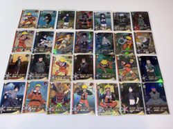 Naruto Kayou TCG CCG 28 Cards Leaf Ninjas Mixed Collection Lot - Fast Shipping - Image 1