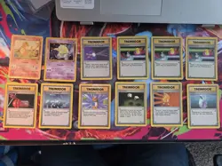 Pokemon Base Set PORTUGUESE Card Lot Vintage WOTC Charmander HP Condition - Image 1