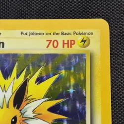 Jolteon 4/64 Jungle Unlimited Holo Rare WOTC LP Pokemon Card - Image 4