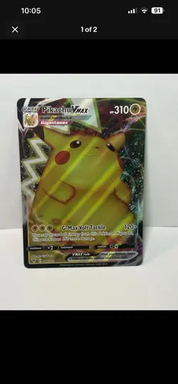 Pokemon Pikachu VMAX & Lucario VSTAR Holo Card Lot Sword & Shield Sets - Image 1