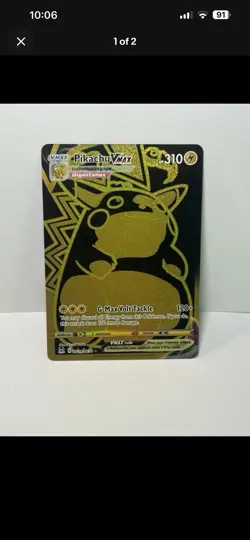 Pokemon Pikachu VMAX & Lucario VSTAR Holo Card Lot Sword & Shield Sets - Image 2