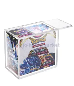 Pokemon Booster Box Acrylic Case Pokemon Card Protective Display - Image 1