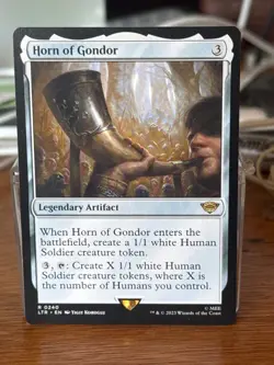Horn of Gondor #240 (NM) Lord of the Rings LTR Magic MTG - Image 1