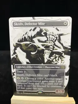 Skrelv, Defector Mite - Showcase All will be One - Near Mint - MTG - Image 1