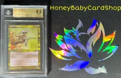 MTG Stronghold 1998 Acidic Sliver BGS 9.5Q (TRUE QUAD) GEM MINT Iconic Staple - Image 4