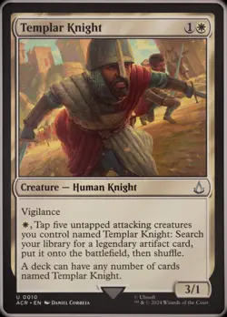 Templar Knight (010) | Assassin's Creed | Regular | NM - Image 1