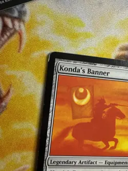 Champions of Kamigawa MTG Konda's Banner Magic MP/LP - Image 2