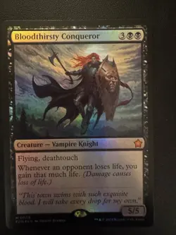 Bloodthirsty Conqueror Foundations Foil - Image 1
