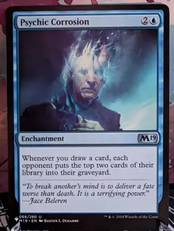 [NM] Psychic Corrosion | MTG The List - Core Set 2019 | Pack Fresh - Image 1