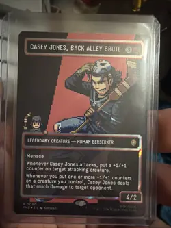 Casey Jones, Back Alley Brute (Borderless) (Surge Foil) - Image 1