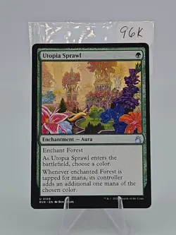 Utopia Sprawl #159 U RVR NM Regular English Mtg Enchantment Aura - Image 2