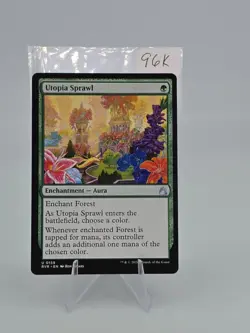 Utopia Sprawl #159 U RVR NM Regular English Mtg Enchantment Aura - Image 3
