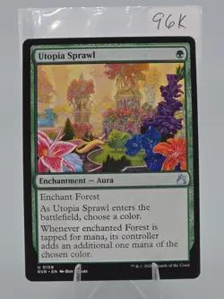 Utopia Sprawl #159 U RVR NM Regular English Mtg Enchantment Aura - Image 4
