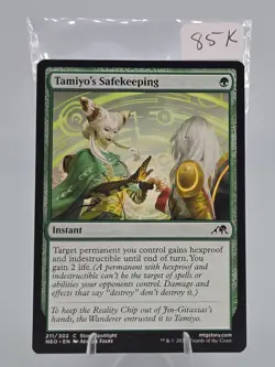 Tamiyo's Safekeeping NEO #211 Kamigawa Neon Dynasty Regular English Instant Mtg - Image 1