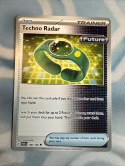 Pokemon TCG Trainer Techno Radar #180/182 Uncommon Paradox Rift - Image 1