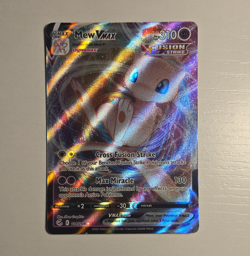 Mew VMAX 114/264 Swsh08 Fusion Strike Ultra Rare Full Art Holo English 2021 - Image 1