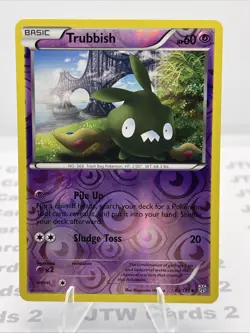 Trubbish 63/135 Uncommon Plasma Storm Pokemon Lightly Played - Image 1
