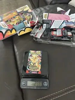Pokemon Ascended Heroes Booster Pack. “VERY HEAVY WEIGHT” = Potential God PackU - Image 1
