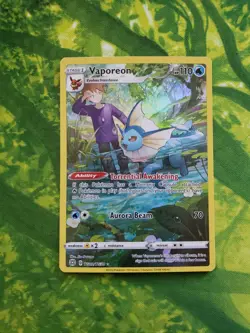 Pokemon Vaporeon TG02/TG30 Brilliant Stars Trainer Gallery Holo - Image 1