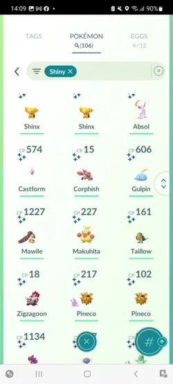 Pokemon Go (Stage 33) Shiny Lucario ( 106 Shinys ) ( 1.4 M ) - Image 5