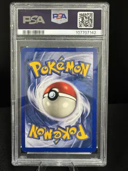 1999 POKEMON BASE SET UNLIMITED #6 GYARADOS-HOLO PSA 8 - Image 2