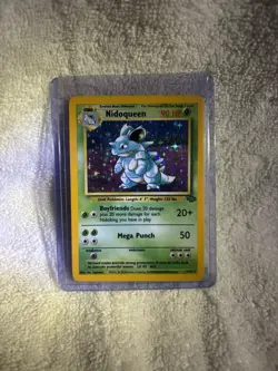 Pokemon TCG Nidoqueen Jungle 7/64 Holo Unlimited Holo Rare - Image 1