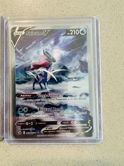Pokemon TCG Crown Zenith Entei V Suicune V Raikou V Full Art Lot 3 Complete Set - Image 4