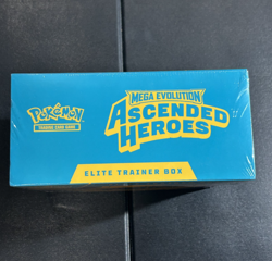 Pokemon Mega Evolution Ascended Heroes ETB (*Sealed W/ Small Rip Description*) - Image 2