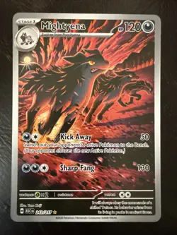 Mightyena 243/217 Ascended Heroes IR Near Mint Pokemon English - Image 1