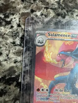 SALAMENCE EX SPECIAL ILLUSTRATION RARE POKEMON TCG 187/159 JOURNEY TOGETHER - Image 4