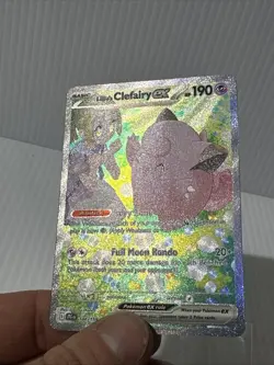 Pokemon Lillie's Clefairy ex - 184/159 - SV09: Journey Together (JTG) - Image 2