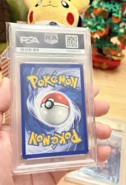 PSA 10 1999 POKEMON BASE SET 1ST EDITION YELLOW CHEEKS #58 PIKACHU ENGLISH - Image 2