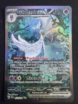 Gardevoir ex Full Art 233/091 SV Paldean Fates Ultra Rare Holo 310 HP English - Image 3