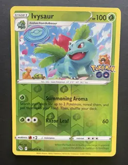 Ivysaur #002/078 - Pokemon GO Reverse Holo - Image 1