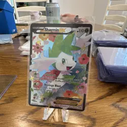 Pokemon TCG Shaymin EX 106/108 Roaring Skies Full Art Holo Ultra Rare 110HP - Image 1